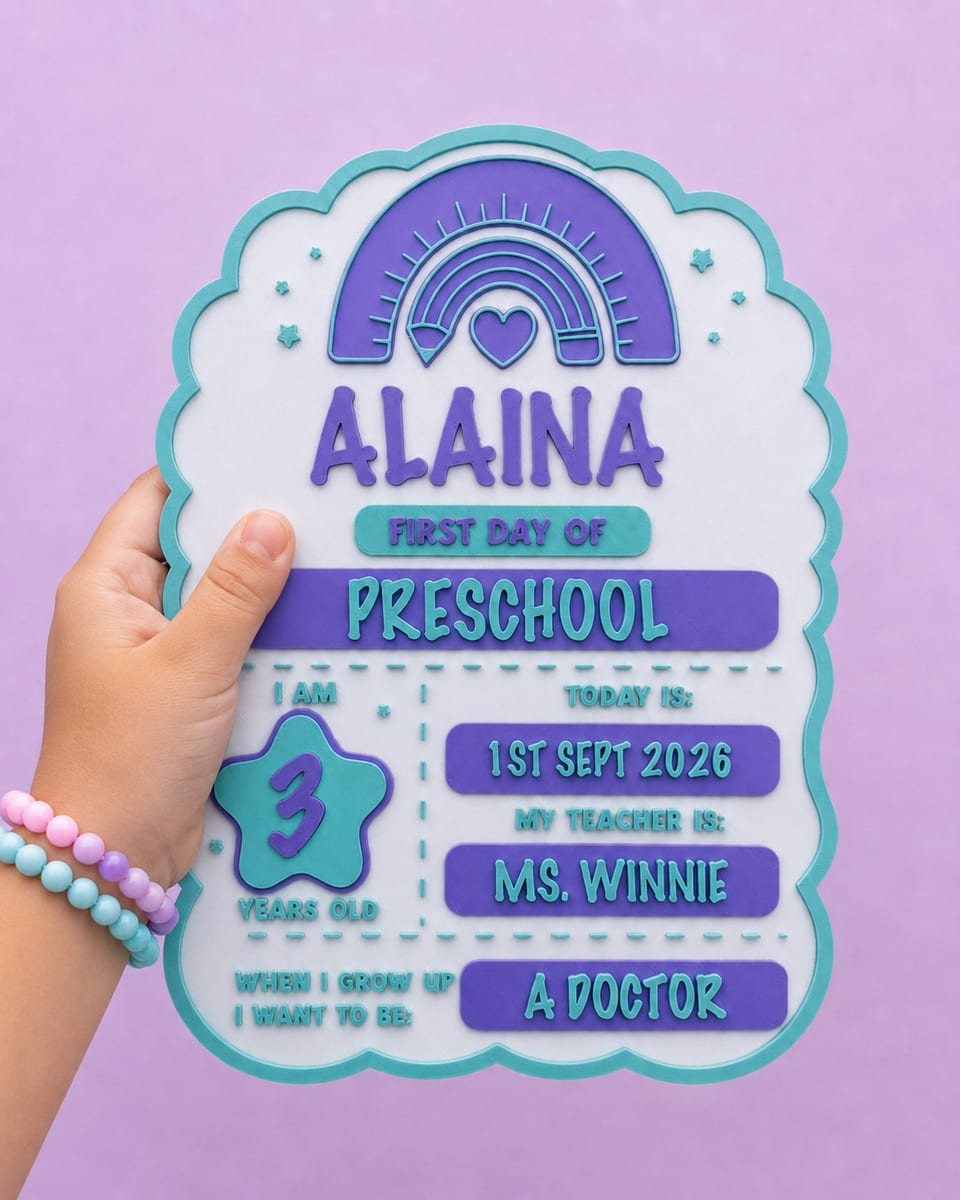 First Day of School (Pencil Theme)