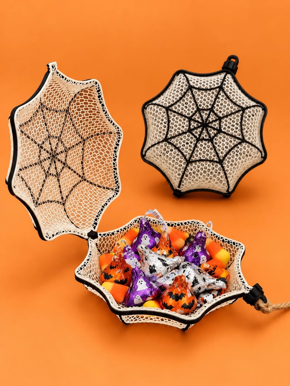 Spider Web Candy Bauble