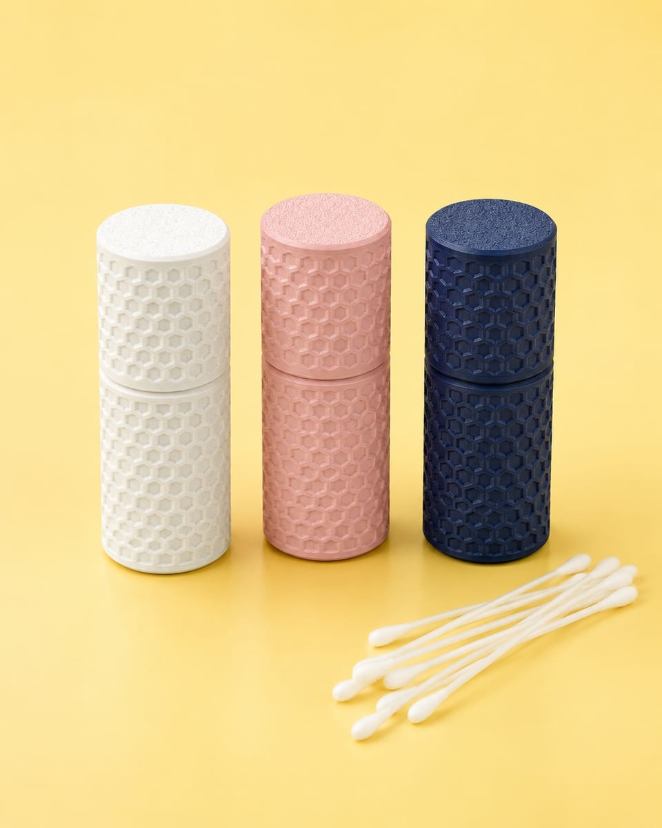 Travel Cotton Bud Storage