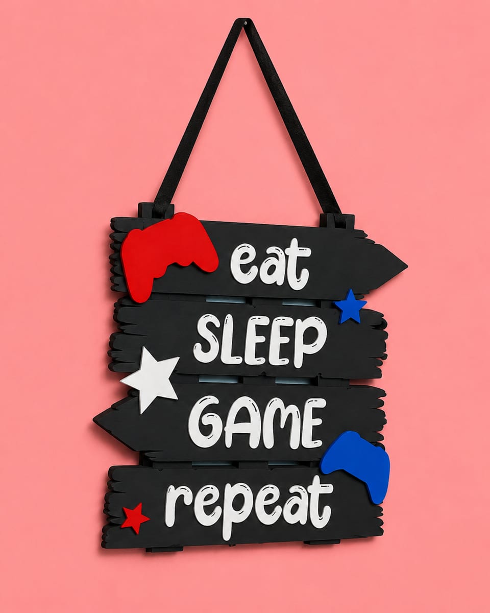 EAT. SLEEP. GAME. REPEAT