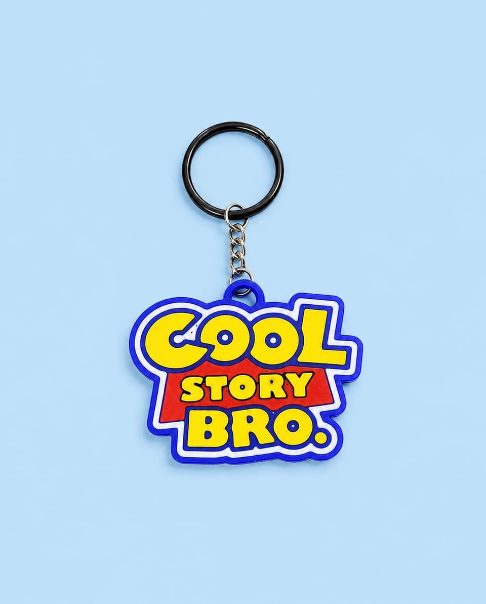 Cool Story Bro Keychain