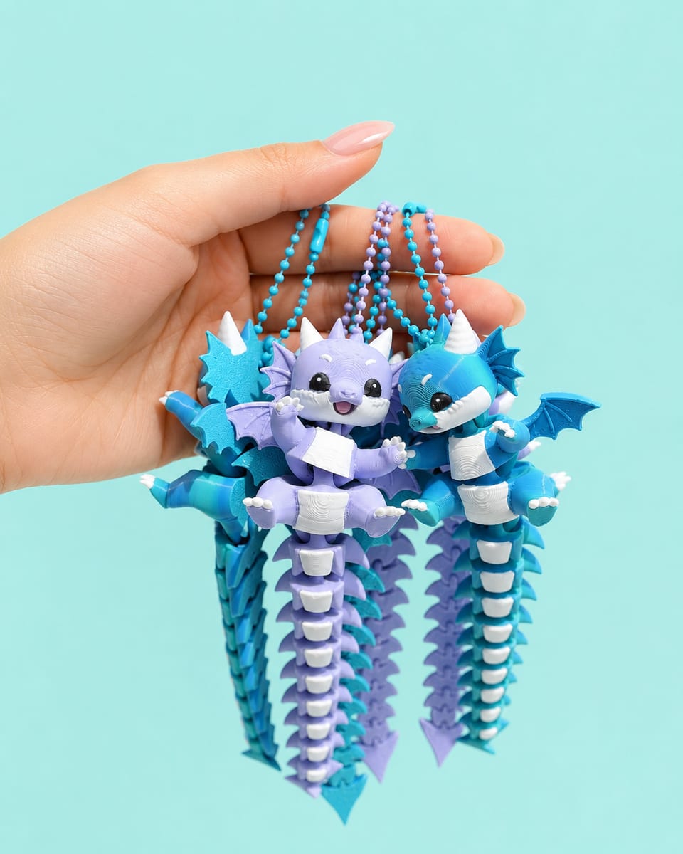 Cute Flexi Baby Dragon