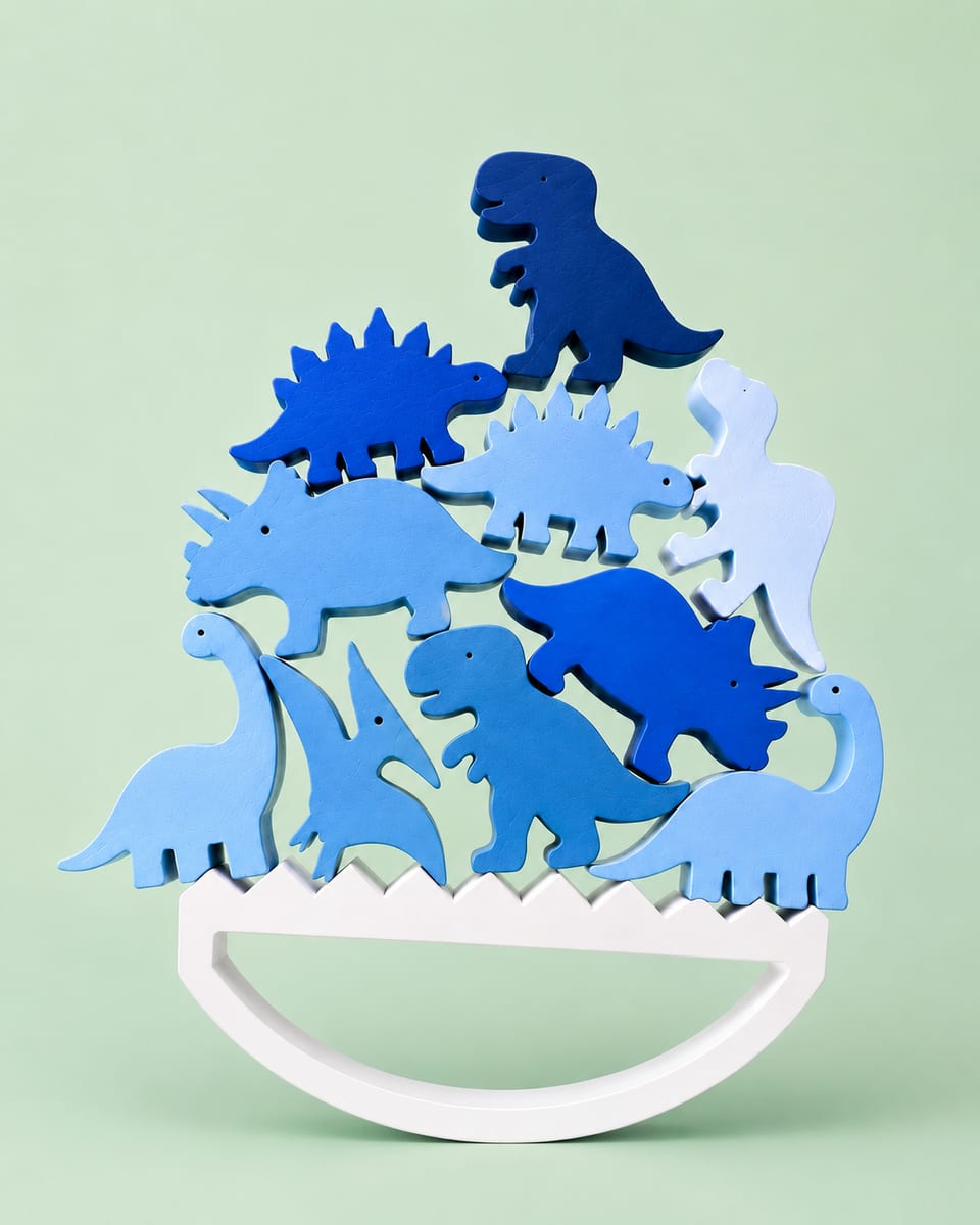 Dinosaur Stacking Game